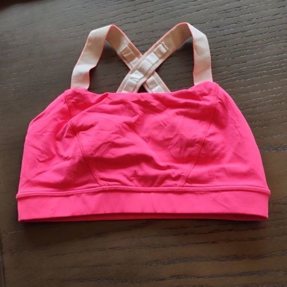 Lululemon Adjust Me Bra Flash‎ Sz 4 - Picture 1 of 8